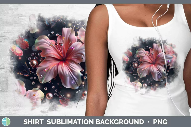 Enchanted Flowers 3D Azalea Shirt Sublimation Sublimation Ba