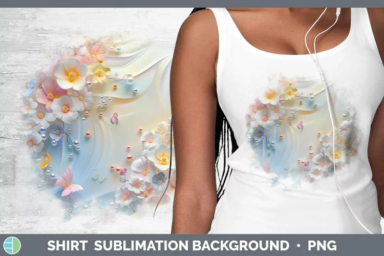 Enchanted Flowers 3D Buttercup Shirt Sublimation Sublimation