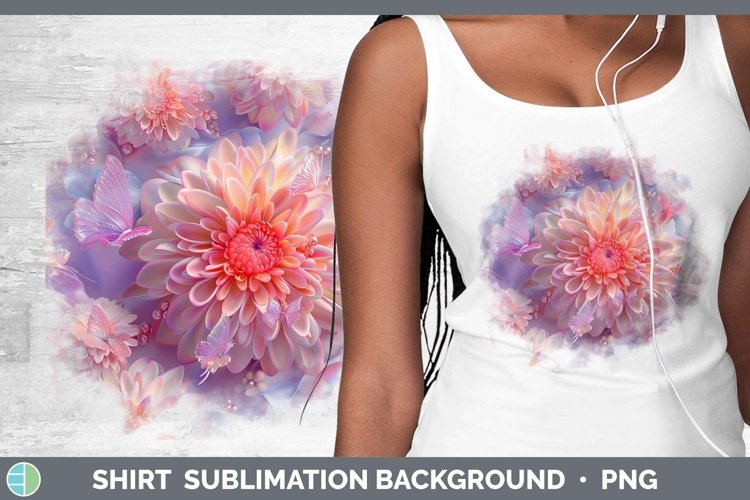 GorgeousEnchanted Flowers 3D Shirt design.