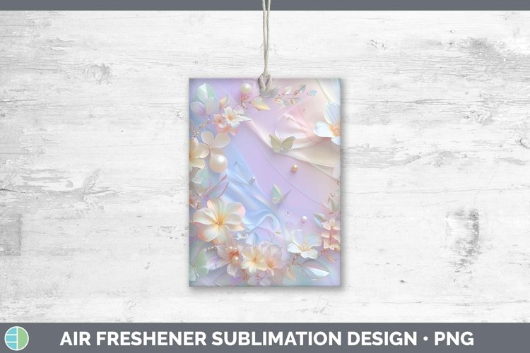 GorgeousEnchanted Flowers 3D Air Freshener design.