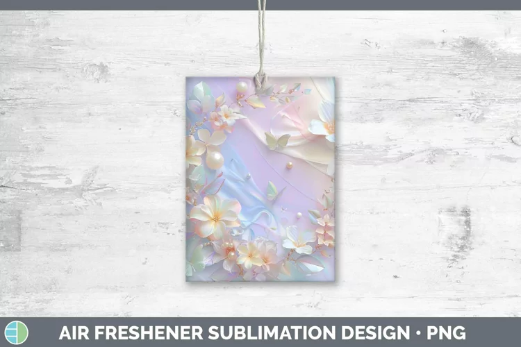 Enchanted Flowers 3D Freesia Air Freshener Sublimation Car F