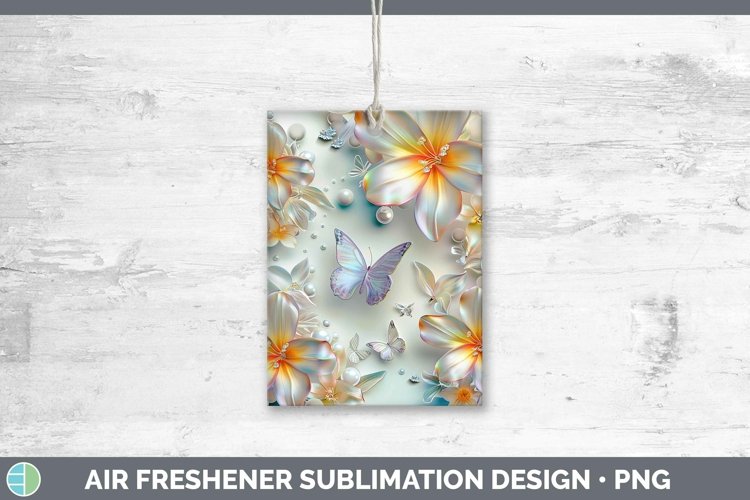 GorgeousEnchanted Flowers 3D Air Freshener design.