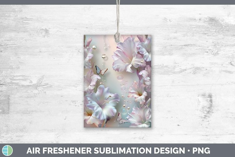 GorgeousEnchanted Flowers 3D Air Freshener design.