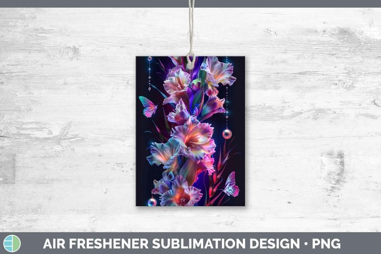 GorgeousEnchanted Flowers 3D Air Freshener design.