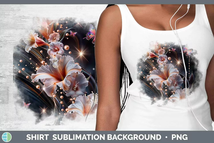 Enchanted Flowers 3D Gladiolus Shirt Sublimation Sublimation