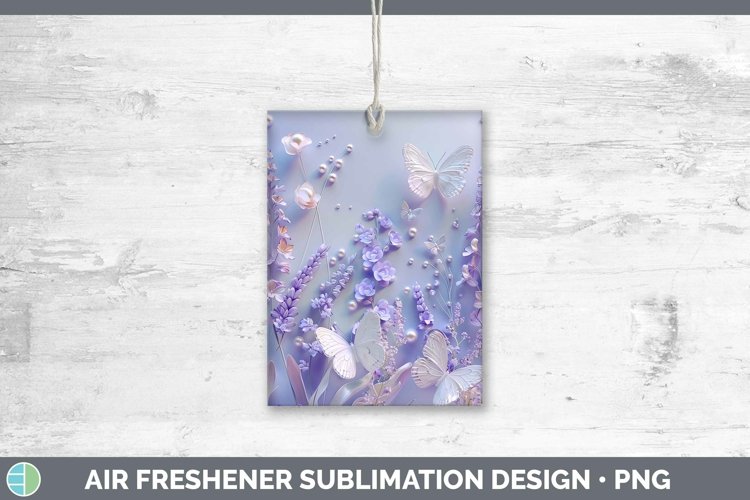 GorgeousEnchanted Flowers 3D Air Freshener design.