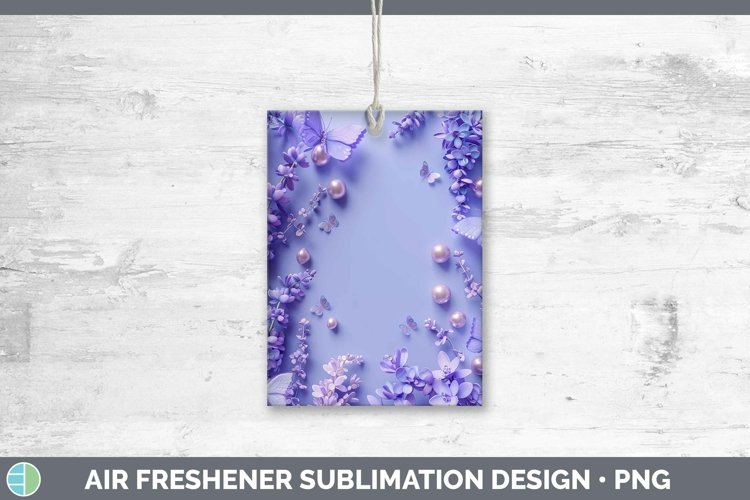 GorgeousEnchanted Flowers 3D Air Freshener design.