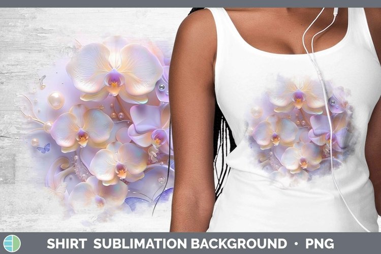 Orchid Clipart Image 19