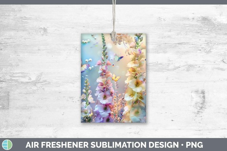 GorgeousEnchanted Flowers 3D Air Freshener design.