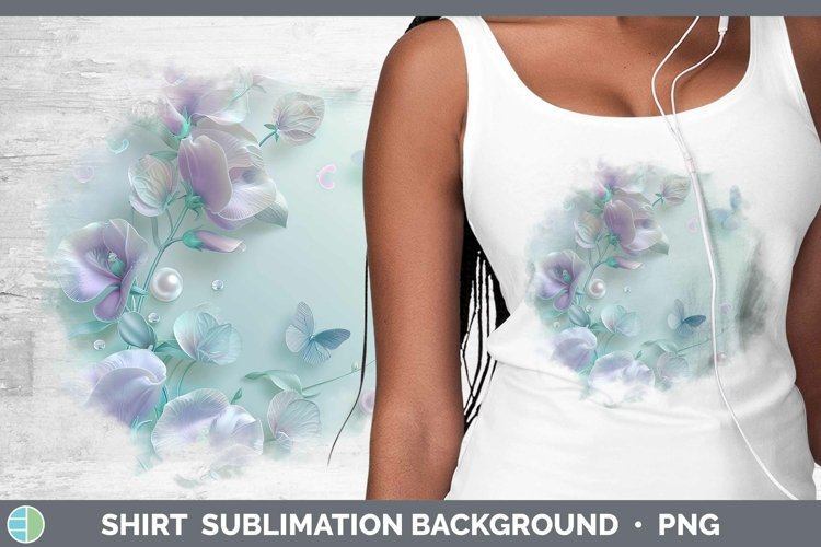 GorgeousEnchanted Flowers 3D Shirt design.