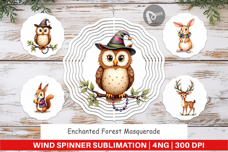 Paw-di Gras Puppy Wind Spinner example image 1