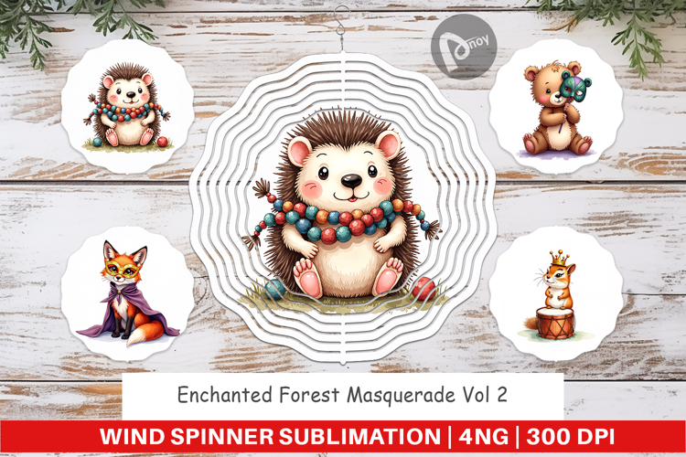 Paw-di Gras Puppy Wind Spinner