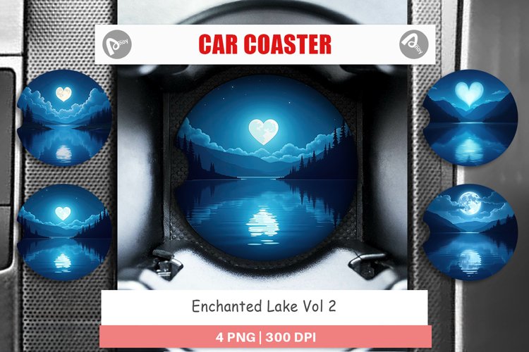 Car Coaster Enchanted Lake example image 1