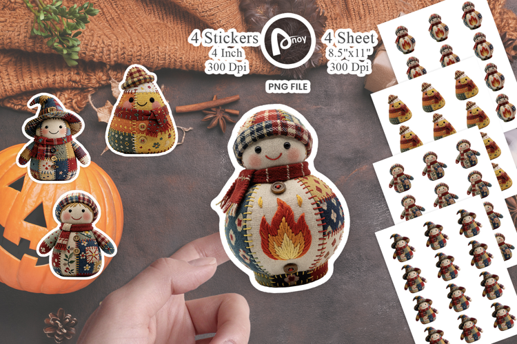 Patchwork Magic Accessories Sticker