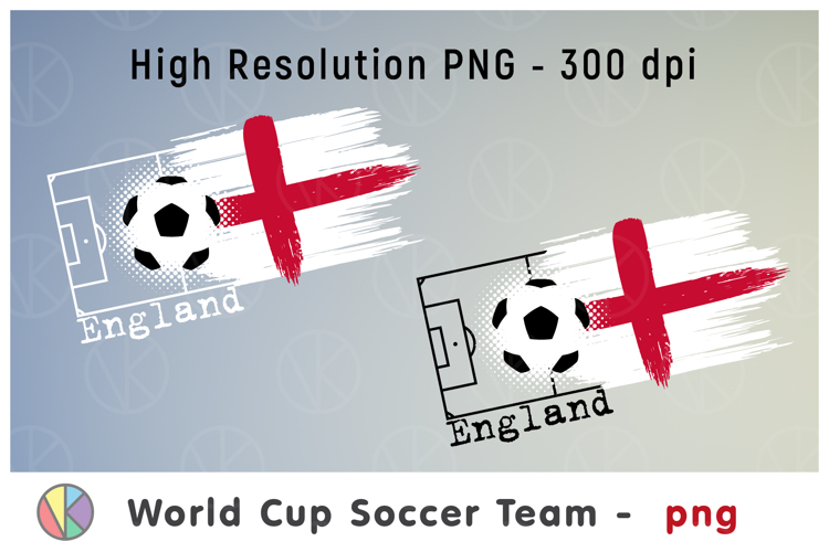 England National Soccer Team Flag. World Cup 2026