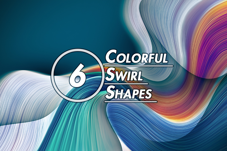 Colorful Swirl Shapes