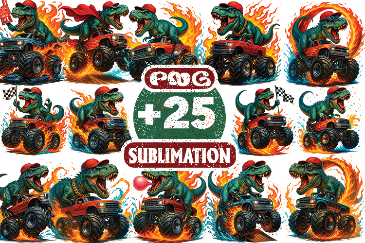 Monster Truck Clipart Image 23