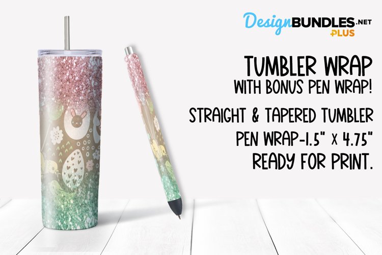 Easter Tumbler   Pen Wrap