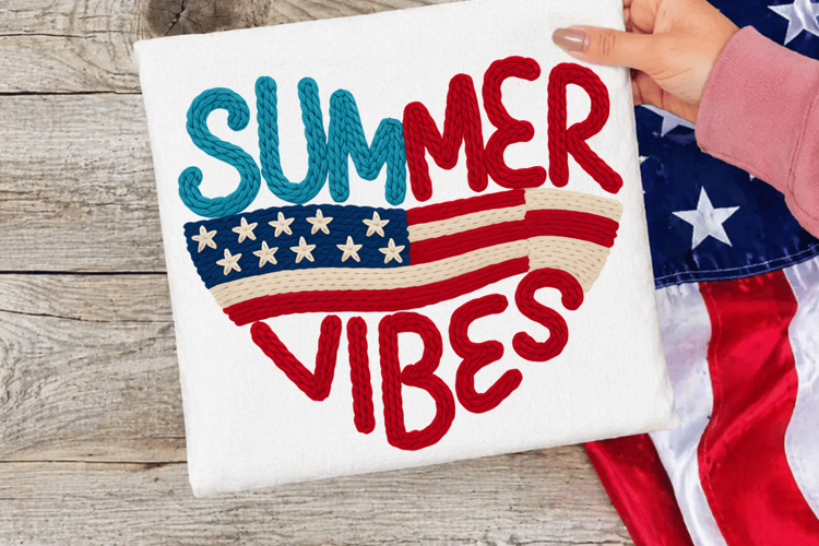 Summer Vibes USA PNG T-shirt Design, summer vibes png, usa