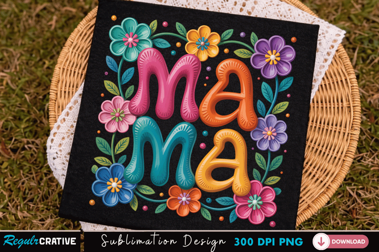 Mama Sublimation Design Image 18