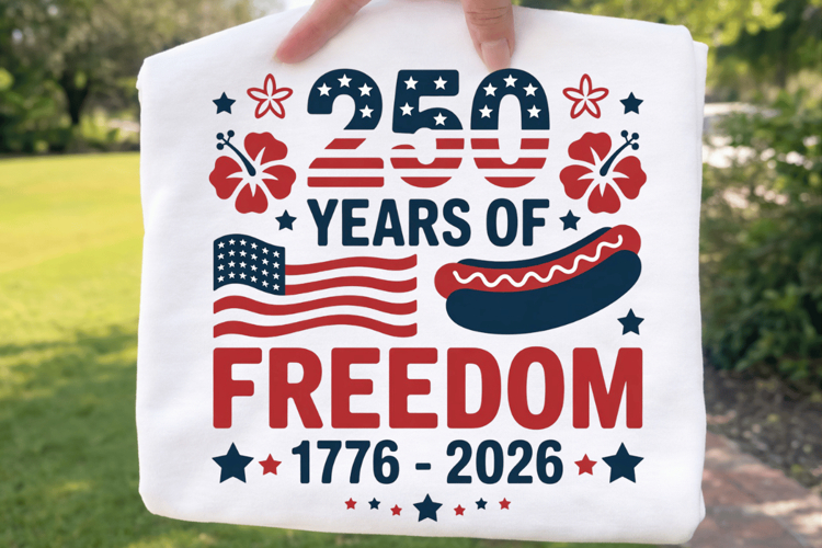 Years Of Freedom PNG T-shirt Design, years of freedom png