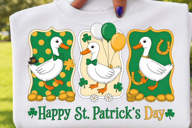 St Patrick Dogs PNG T-shirt Design, dog png, st patrick dog
