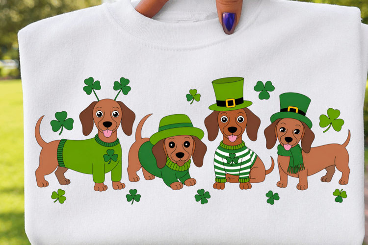 Leprechaun Dogs PNG T-shirt Design, dog png, leprechaun dog