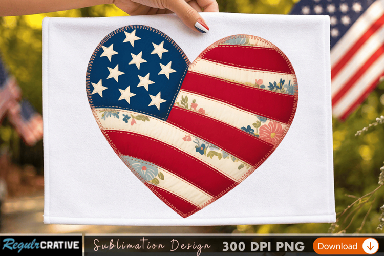 Patriotic Sublimation Design Image 6