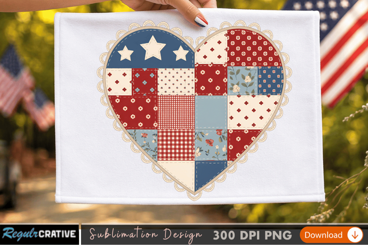 Patriotic Sublimation Design Image 7