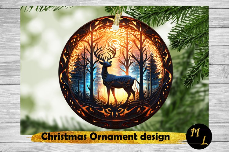 Christmas Ornament Clipart Image 24