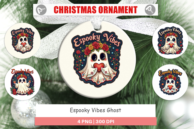 Espooky Ghost Ornament