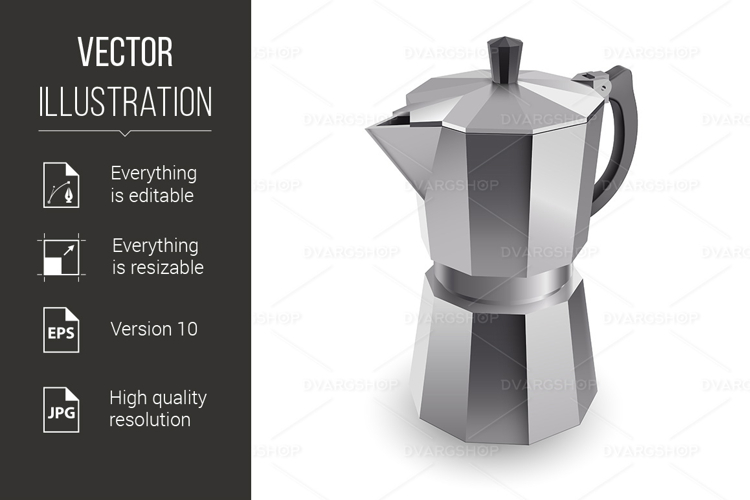 Metal coffee percolator