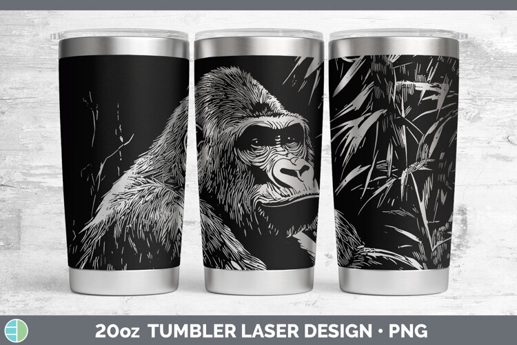 GorgeousEtch Laser 20oz Tumbler design.