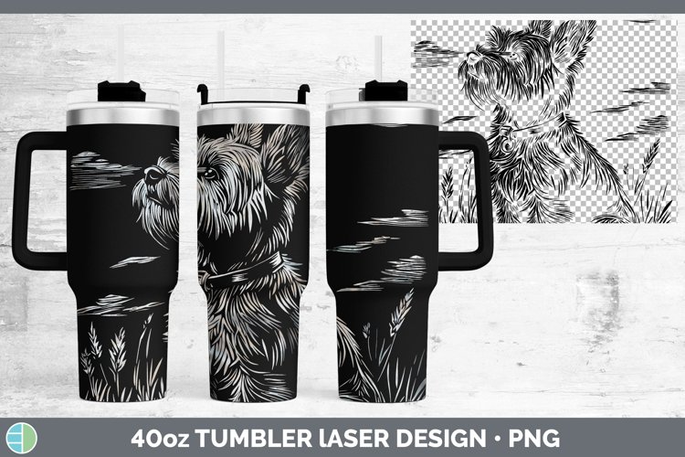 GorgeousEtch Laser 40oz Tumbler design.