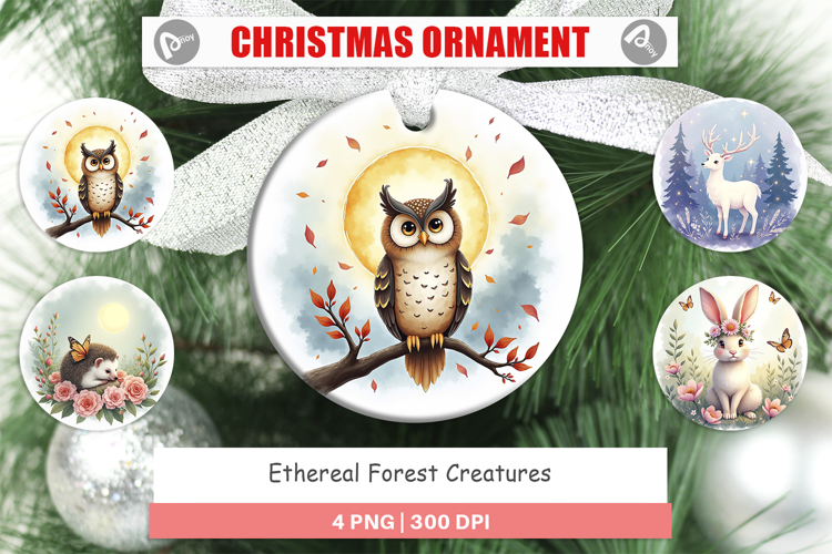 Ornament Ethereal Forest Creatures