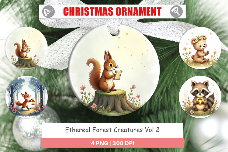 Ornament Ethereal Forest Creatures
