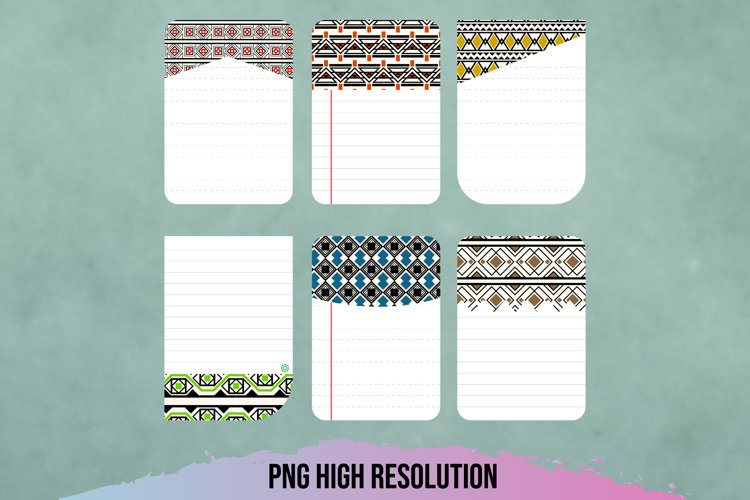 Ethnic Tribal Shaped Journaling Area example image 1