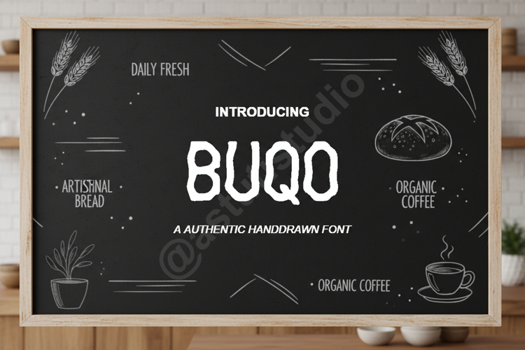 Buqo | Elegant Modern Serif Typeface