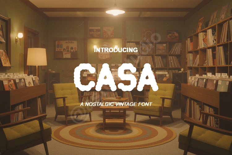 Casa | Elegant Modern Serif Typeface