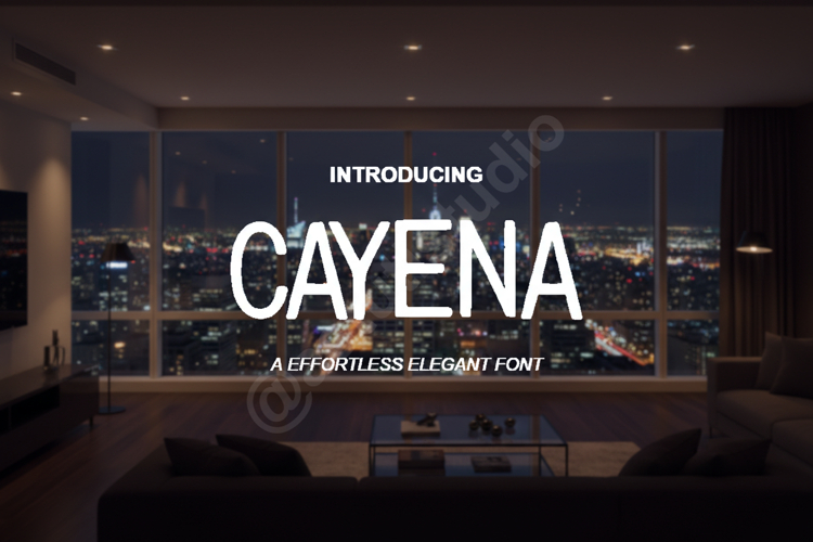 Cayena | Elegant   Timeless Modern Serif