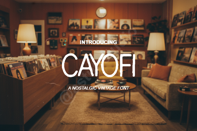 Cayofi - Sophisticated Modern Serif Typeface