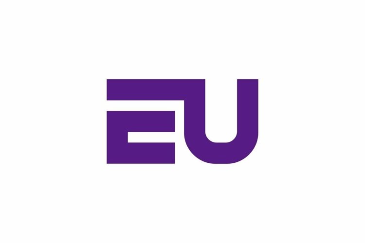 EU logo design vector template example image 1