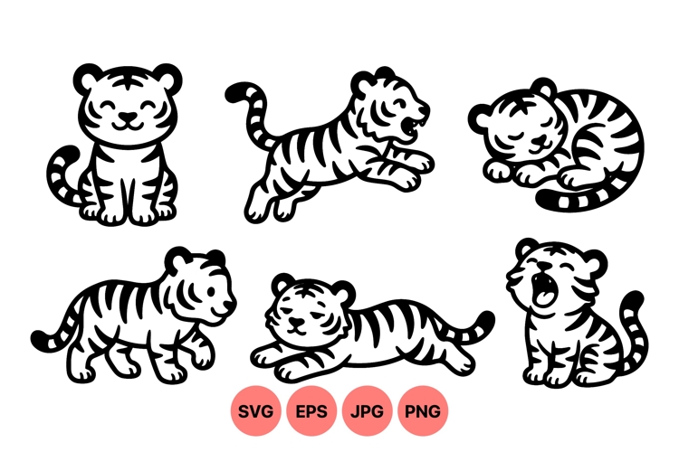 Tiger Clipart Image 10