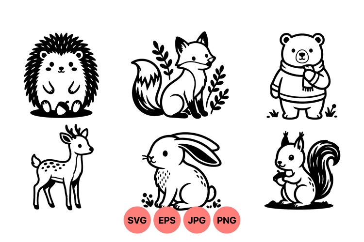 Forest Animal Clipart