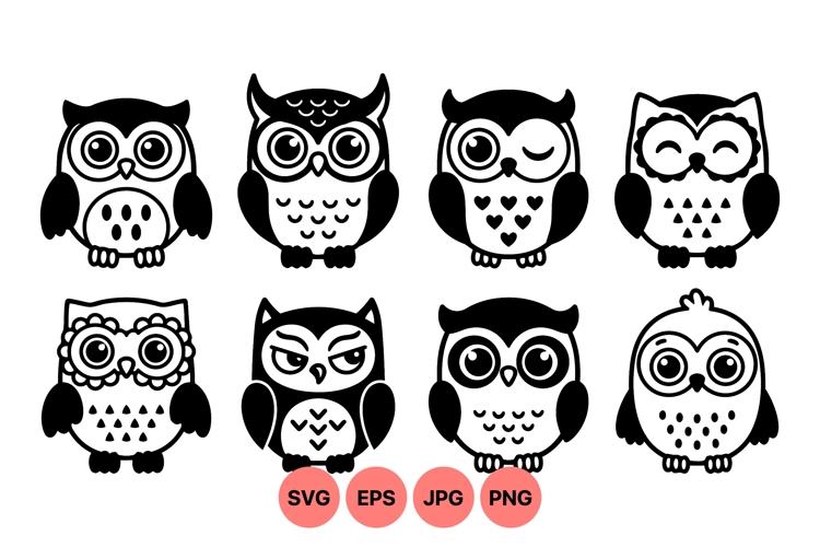 Cute Owl Clipart