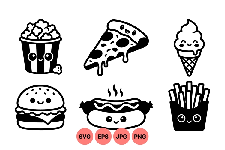Cute Food Clipart Image 3