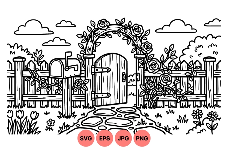 Outline Clipart Image 16