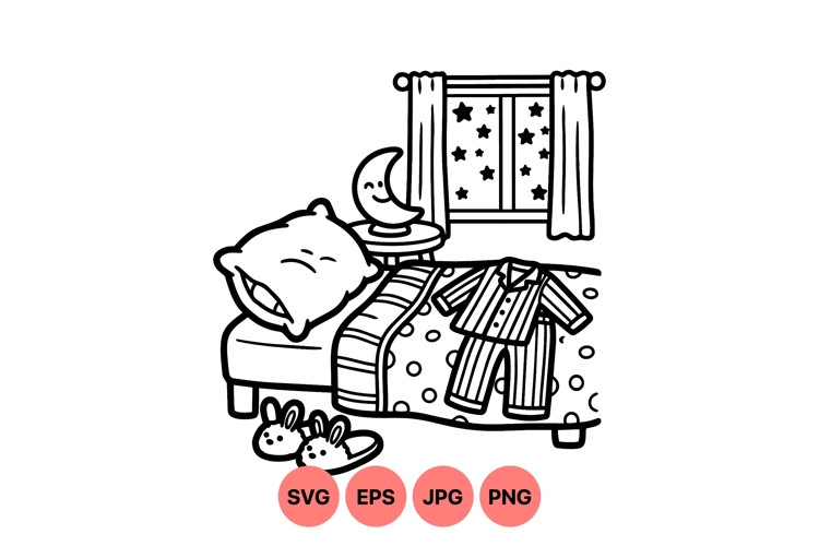 Pajamas Clipart Image 8