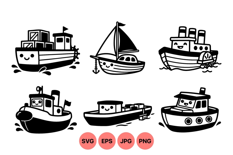 Sailing Boat Illustration Image 10