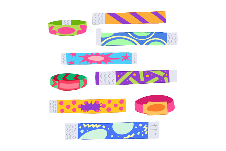 event bracelet set cartoon